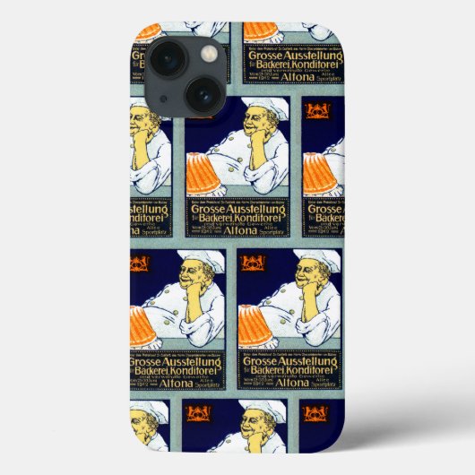 1912 Bäckerei + Süßwarenausstellung Case-Mate iPhone Hülle (Rückseite)