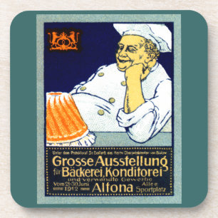 1912 Bäckerei + Süßwarenausstellung Untersetzer