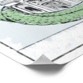 1912 Bundesstaatlicher Reserve-koLORISIERTER polit Poster (Ecke)