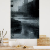 1912 Chicago River Poster (Küche)