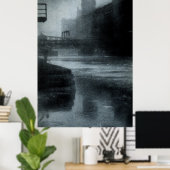 1912 Chicago River Poster (Heimbüro)