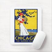 1912 Chicago, The Summer Resort Mousepad (Mit Mouse)