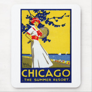 1912 Chicago, The Summer Resort Mousepad