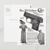 1912 Colt Postkarte (Vorne/Hinten)