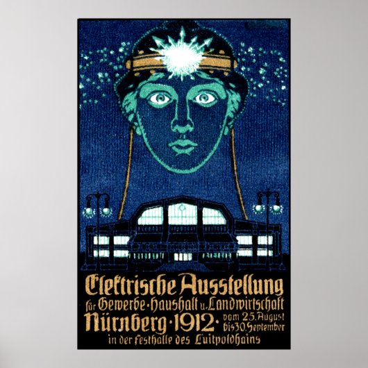 1912 Electricity Expo Poster (Vorne)