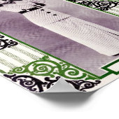 1912 Frau in einem Strippenrock-Anzug Poster (Ecke)