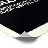 1912 Ludwig Hohlwein Zoo Flamingo Poster (Ecke)