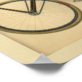 1912 Napoleon Fahrrad Farbe und Kunst Druck Poster (Ecke)