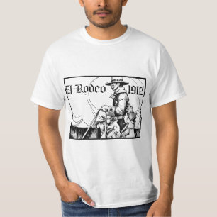 1912 Rodeo-Cowboy Country Western Art T-Shirt