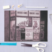 1912 Schaufenster Vaudeville Pro-Gewerkschaft Mani Seidenpapier (Handwerk)