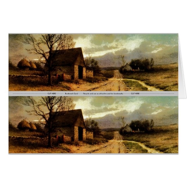 (1912) Scheune Novembers Twilight und (Vorderseite (Horizontal))