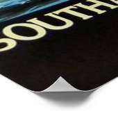 1912 Titanic White Star Line Vintag Poster (Ecke)