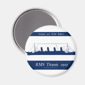 1912 titanisch 4 magnet (Vorderseite/Rückseite)