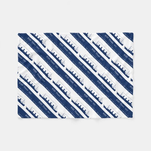 1912 titanische 3 fleecedecke (Vorderseite (Horizontal))