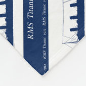 1912 titanische 3 fleecedecke (Ecke)