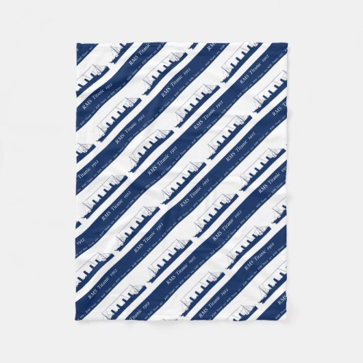 1912 titanische 3 fleecedecke (Vorderseite)