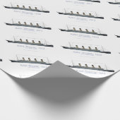 1912 titanisches 1 geschenkpapier (Ecke)