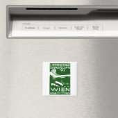 1912 Wiener Luftausstellungsposter Magnet (In Situ (Geschirrspüler))