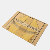 1913 Abstimmung für die Frauenbewegung Fußmatte (Schrägansicht)