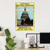 1913 Abstimmung für Frauen Poster (Heimbüro)