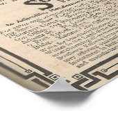 1913 Autumn at Asheville NC tourism ad Poster (Ecke)