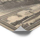 1913 Battle Creek Sanitarium, Michigan Poster (Ecke)