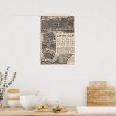 1913 Battle Creek Sanitarium, Michigan Poster (Küche)