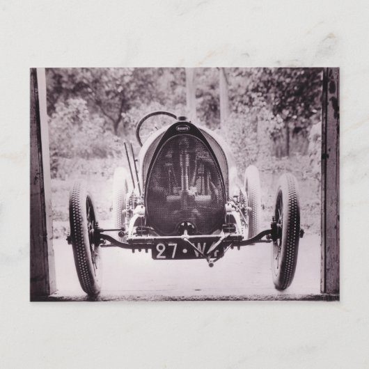 1913 BUGATTI POSTKARTE (Vorderseite)