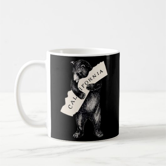 1913 Cali Bear Kalifornien Kaffeetasse (Links)