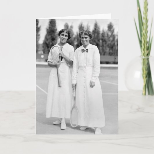 1913 Damen-Tennismeister Karte (Vorderseite)