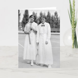 1913 Damen-Tennismeister Karte