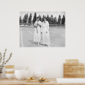 1913 Damen-Tennismeister Poster (Küche)