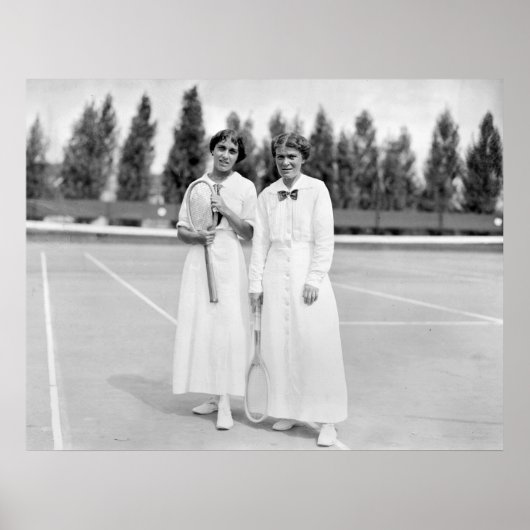 1913 Damen-Tennismeister Poster (Vorne)