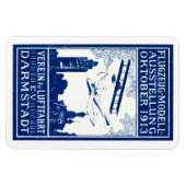 1913 Darmstadt Air Show Magnet (Horizontal)