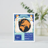 1913 Frauen Recht auf Wahlen Postkarte (Stehend Vorderseite)