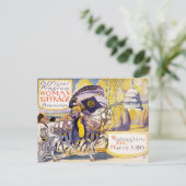 1913 Frauenrechte März Washington DC Postkarte (Stehend Vorderseite)