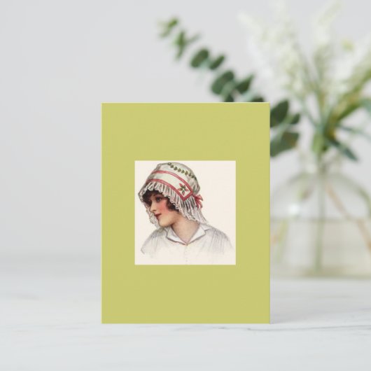 1913 Hat #6 Postkarte (Stehend Vorderseite)