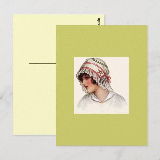 1913 Hat #6 Postkarte (Vorne/Hinten)