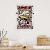 1913 Indianapolis Motor Speedway - Indy 500 Poster (Küche)