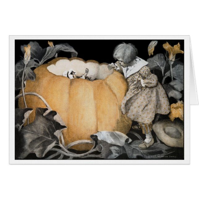 1913!!! "KÜRBIS-ESSER-" MUTTER GANS-REIHE (Vorderseite (Horizontal))