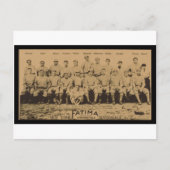 1913 New York Giants Fatima Tobacco Card Print Postkarte (Vorderseite)