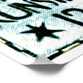 1913 Nurnberg Deutschland Kunstausstellung Poster (Ecke)