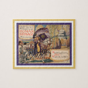 1913 Parade-Prozession für Frauen Puzzle
