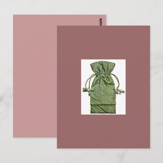 1913, Purse #4 Postkarte (Vorne/Hinten)