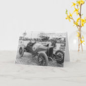 1913 Rennwagen Karte (Gelbe Blume)