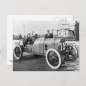 1913 Rennwagen Postkarte (Vorne/Hinten)