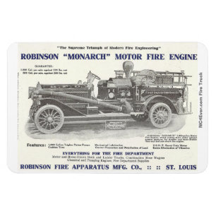 1913 Robinson "Monarch" Motor Fire Motor flexibel Magnet