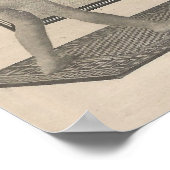 1913 Werbung für Bath-Spiele Poster (Ecke)