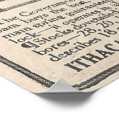 1913 Werbung für Ithaca-Waffen Poster (Ecke)