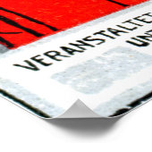 1913 Wiener Apothekenposter Poster (Ecke)